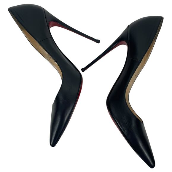 Christian Louboutin So Kate 120 Nappa Leather Pump Black Size 40 - Picture 8 of 15